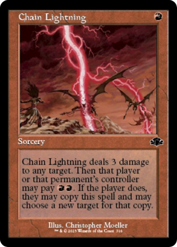 Chain Lightning (Retro Frame) - 316 - Common