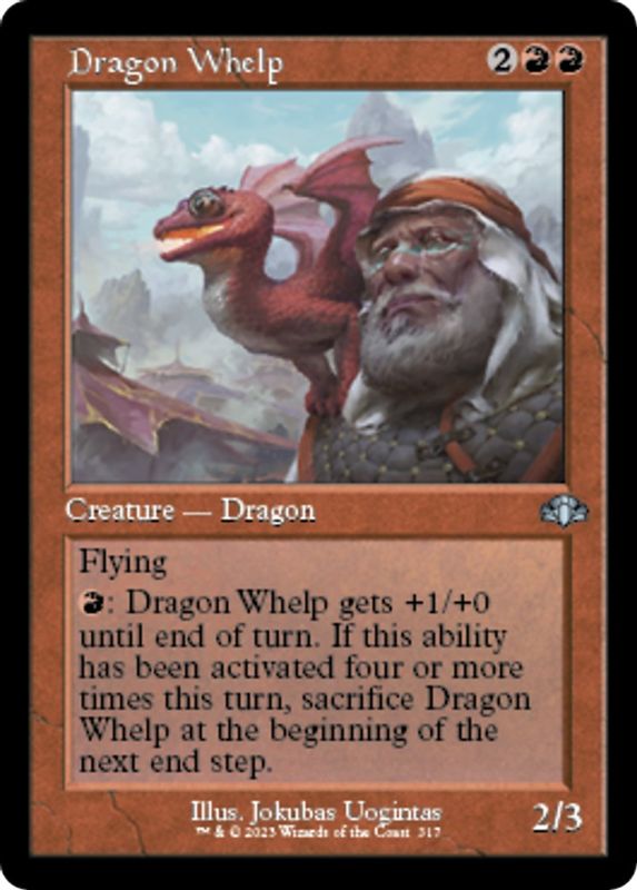 Dragon Whelp (Retro Frame) - 317 - Uncommon