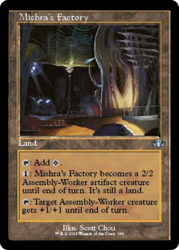 Mishra's Factory (Retro Frame) - 399 - Uncommon