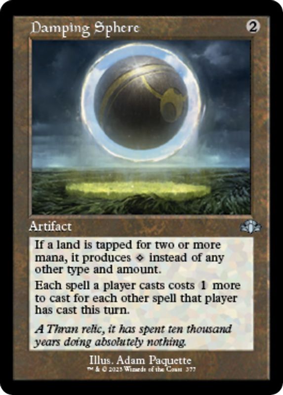 Damping Sphere (Retro Frame) - 377 - Uncommon