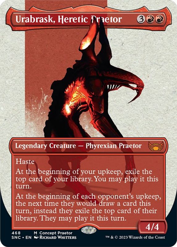 Urabrask, Heretic Praetor (Concept Praetor) - 468 - Mythic