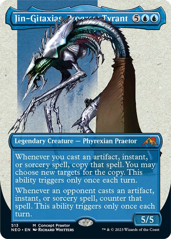 Jin-Gitaxias, Progress Tyrant (Concept Praetor) - 513 - Mythic