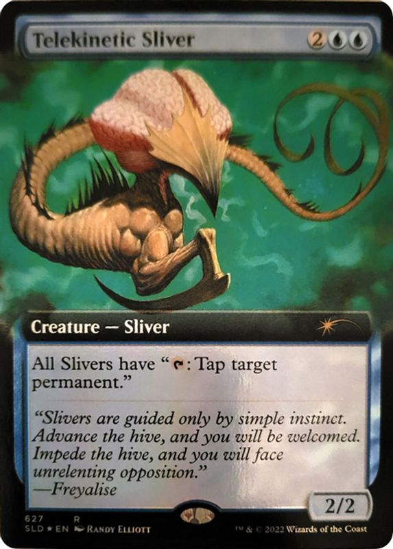 Telekinetic Sliver (Extended Art) - 627 - Rare