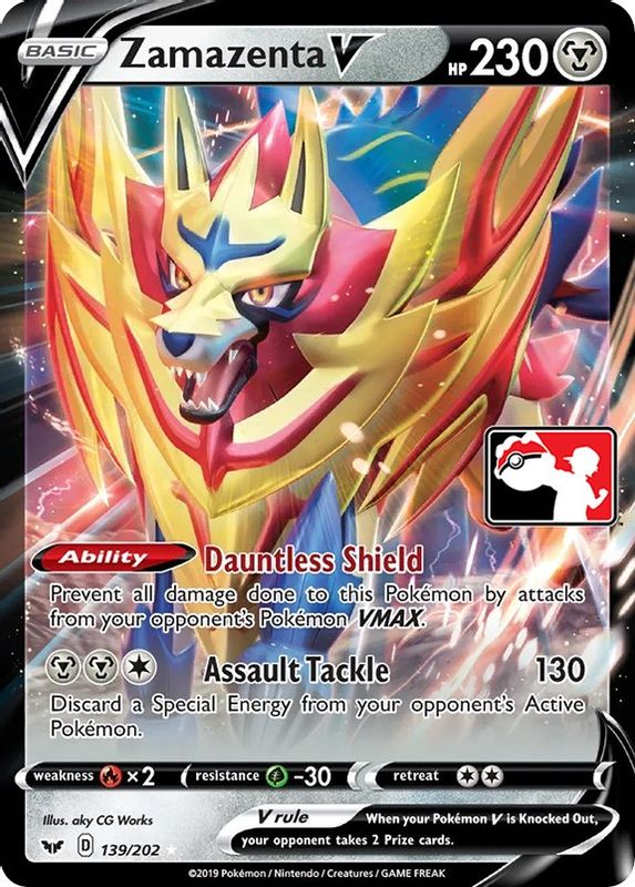 Zamazenta V - 139/202 - Ultra Rare