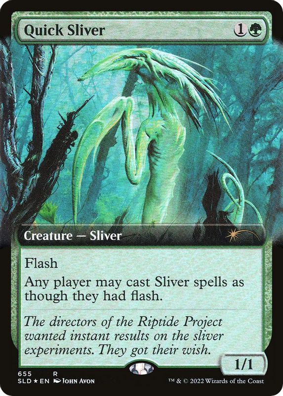 Quick Sliver (Extended Art) - 655 - Rare