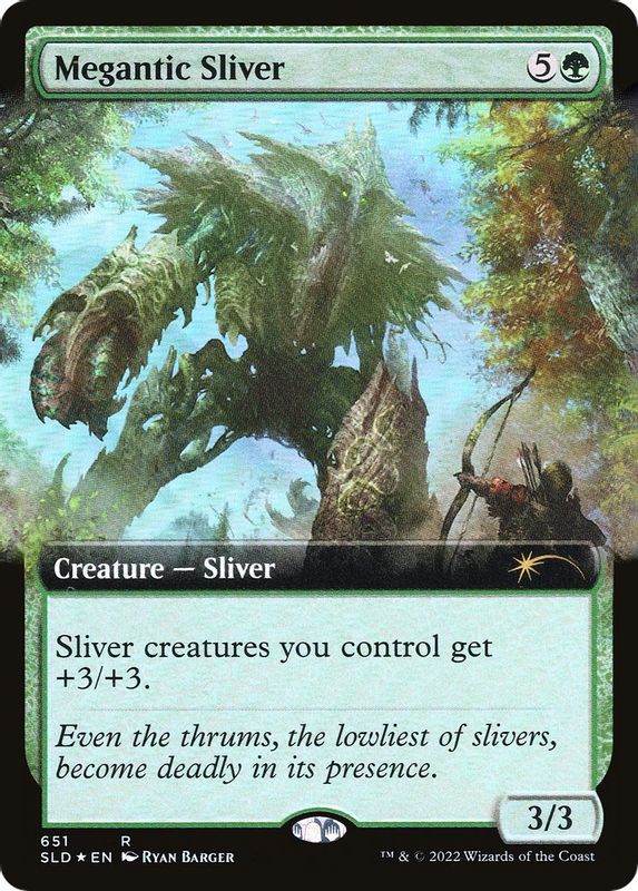 Megantic Sliver (Extended Art) - 651 - Rare