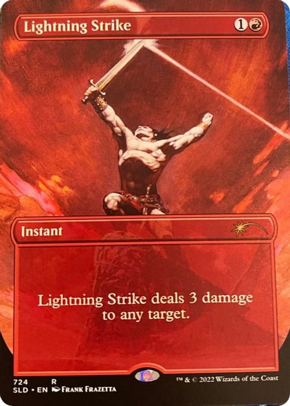 Lightning Strike - 724 - Rare