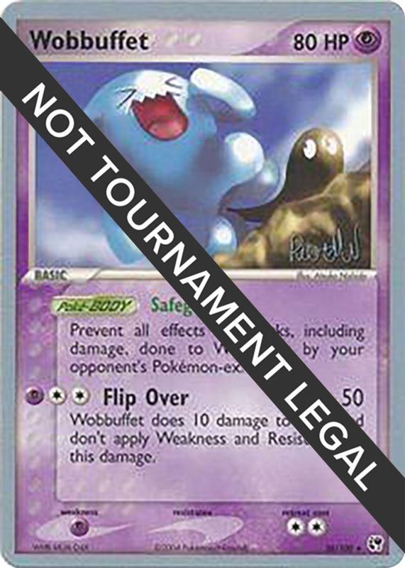 Wobbuffet - 2004 (Reed Weichler) - 26/100 - Rare