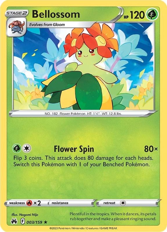 Bellossom - 003/159 - Rare