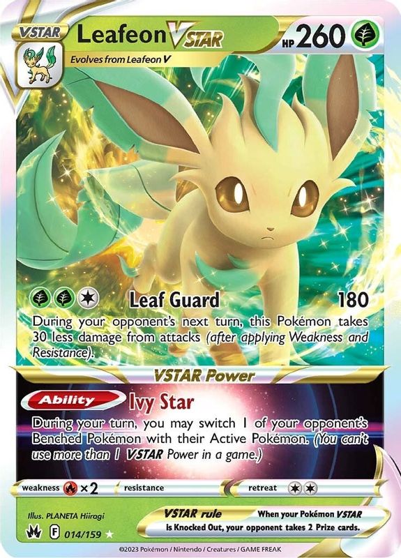 Leafeon VSTAR - 014/159 - Ultra Rare