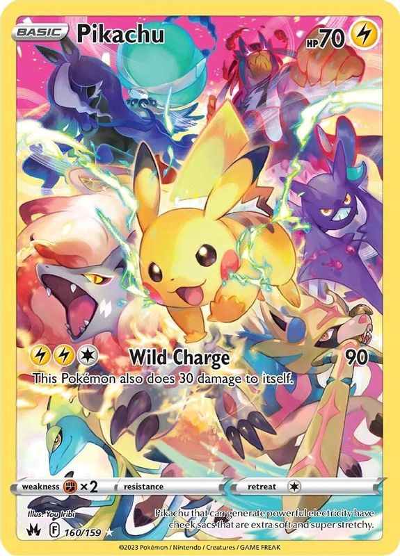 Pikachu (Secret) - 160/159 - Secret Rare