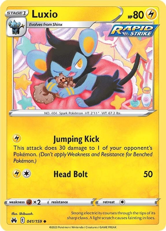 Luxio (41) - 041/159 - Uncommon