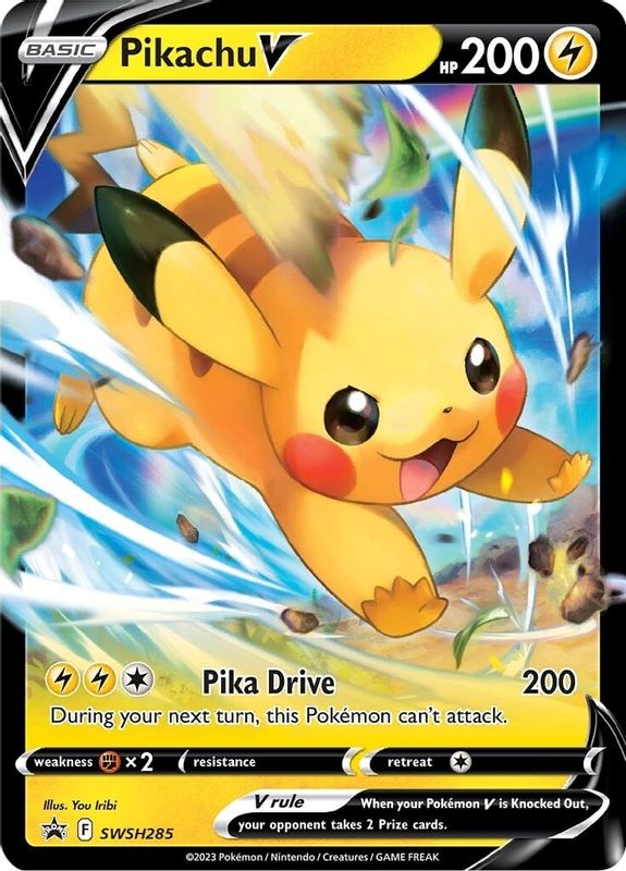 Pikachu V - SWSH285 - SWSH285 - Promo