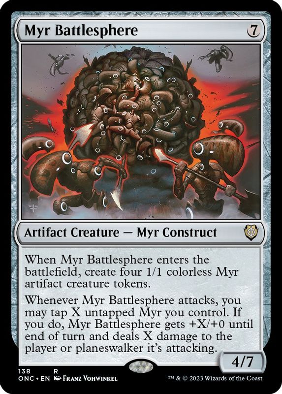 Myr Battlesphere - 138 - Rare