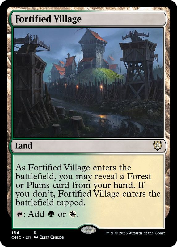 Fortified Village - 154 - Rare