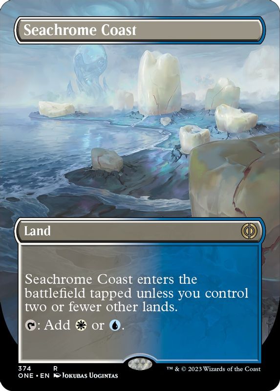 Seachrome Coast (Borderless) - 374 - Rare