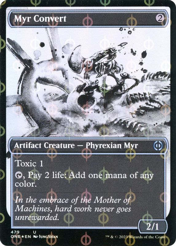 Myr Convert (Showcase) (Step-and-Compleat Foil) - 479 - Uncommon