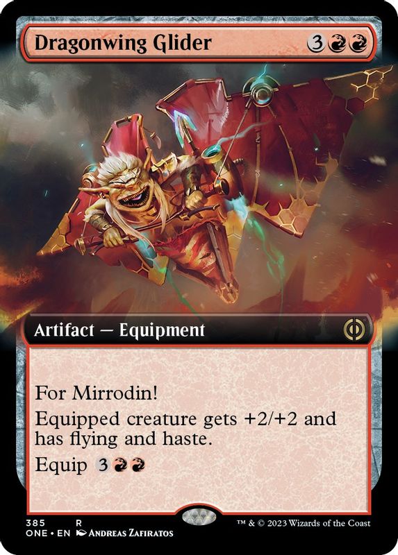 Dragonwing Glider (Extended Art) - 385 - Rare