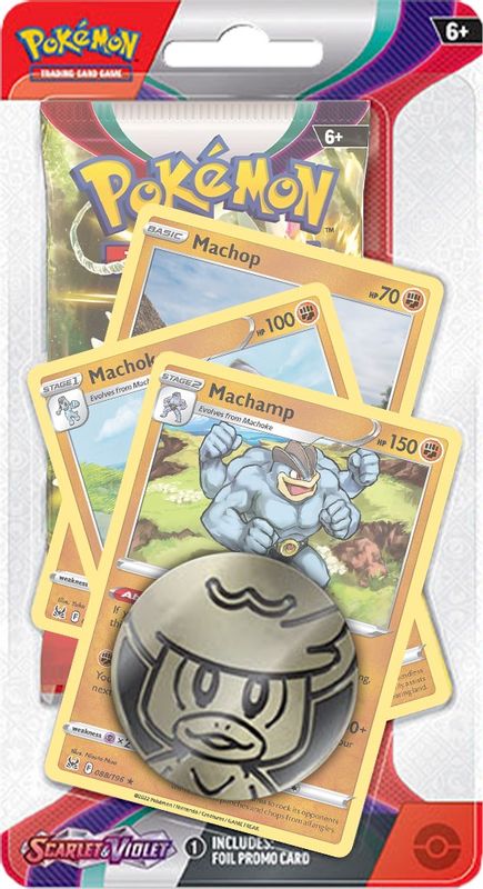 Scarlet & Violet Premium Checklane Blister [Machamp]