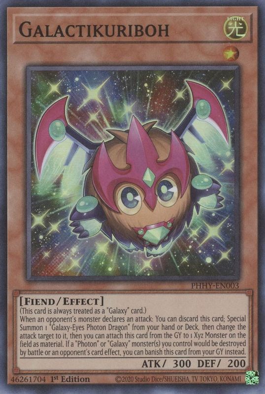 Galactikuriboh - PHHY-EN003 - Super Rare