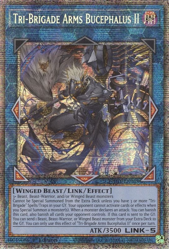 Tri-Brigade Arms Bucephalus II (Starlight Rare) - PHHY-EN048 - Starlight Rare