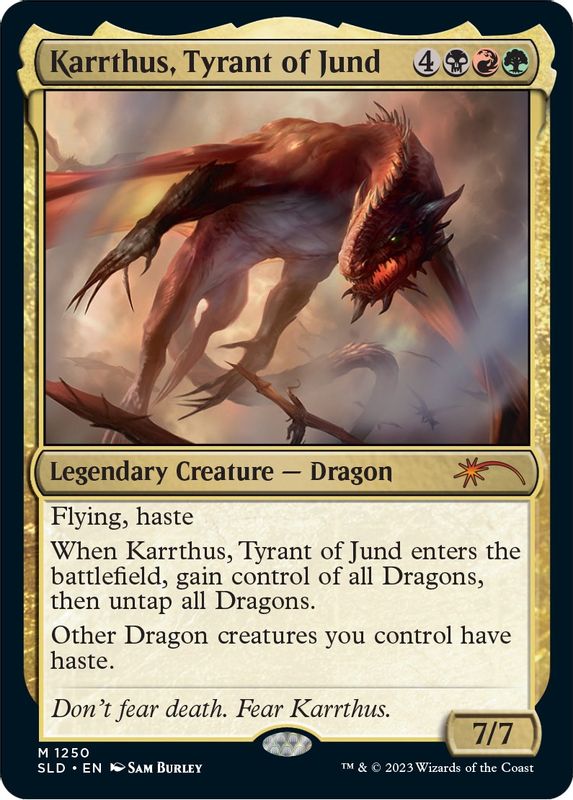 Karrthus, Tyrant of Jund - 1250 - Mythic