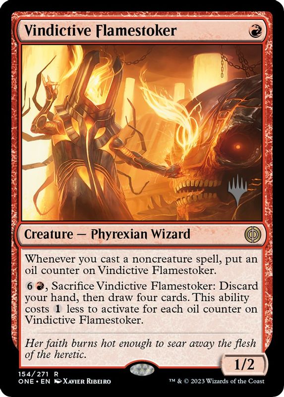 Vindictive Flamestoker - 154 - Rare