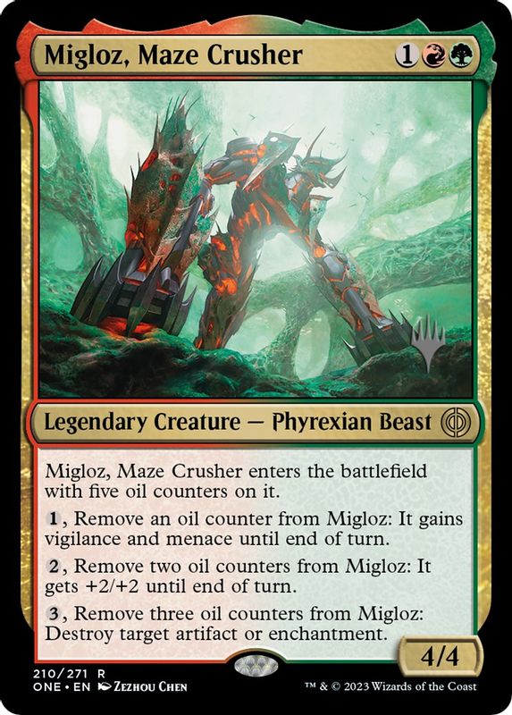 Migloz, Maze Crusher - 210 - Rare