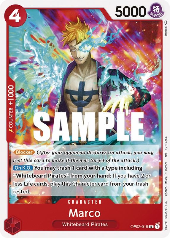 Marco (Promotion Pack 2023) - OP02-018 - Promo