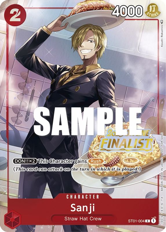 Sanji (Offline Regional 2023) [Finalist] - ST01-004 - Promo