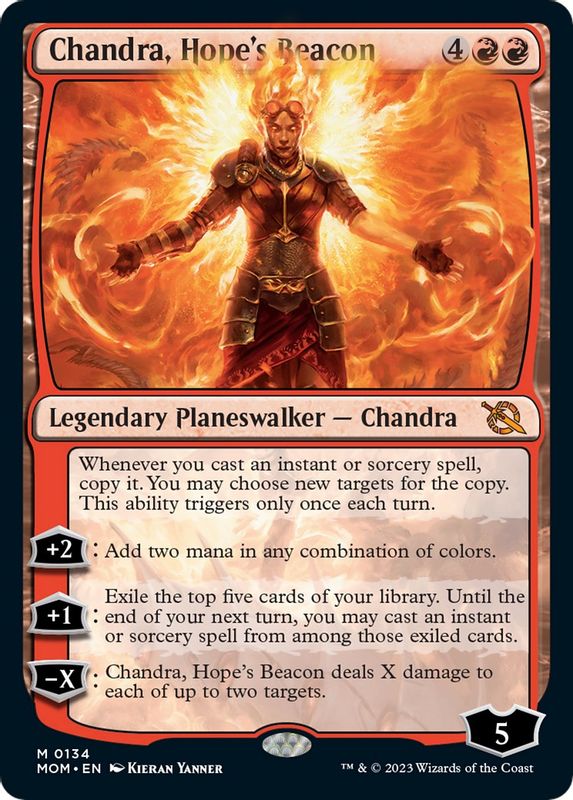 Chandra, Hope's Beacon - 134 - Mythic