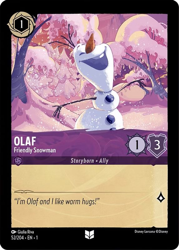 Olaf - 52/204 - Uncommon