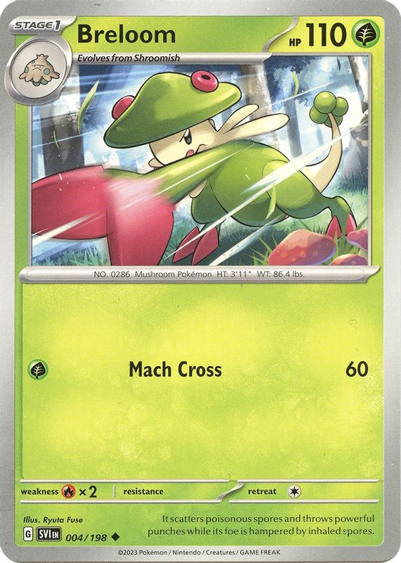 Breloom - 004/198 - 004/198 - Uncommon