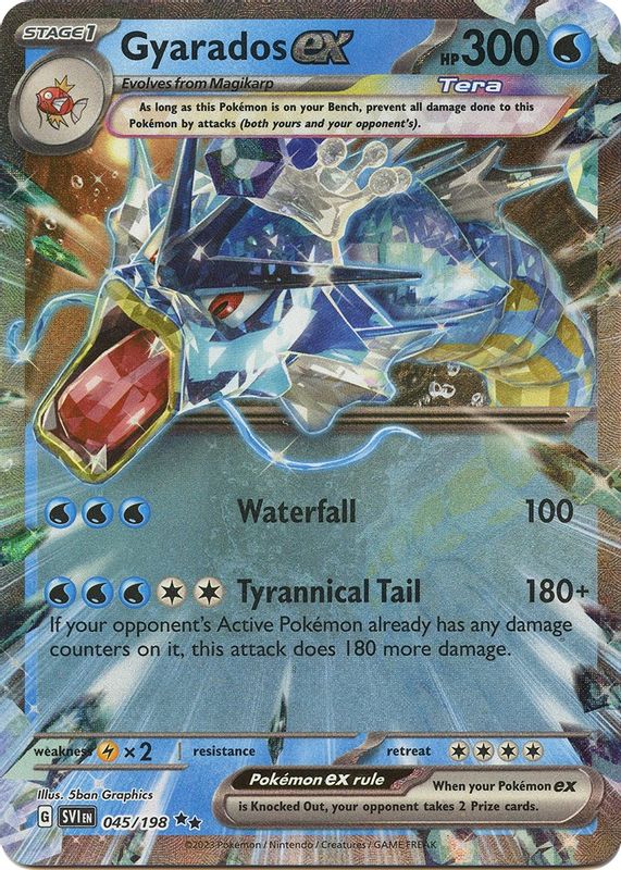 Gyarados ex - 045/198 - Double Rare