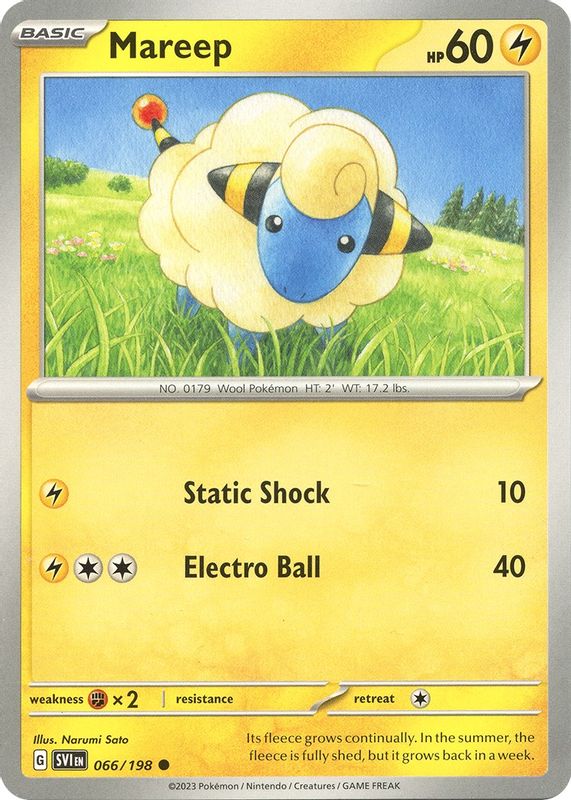 Mareep - 066/198 - 066/198 - Common