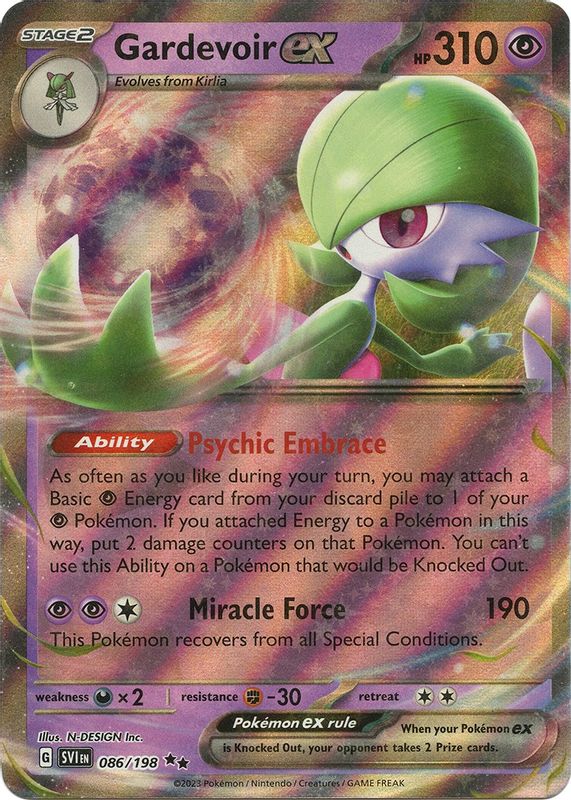 Gardevoir ex - 086/198 - Double Rare