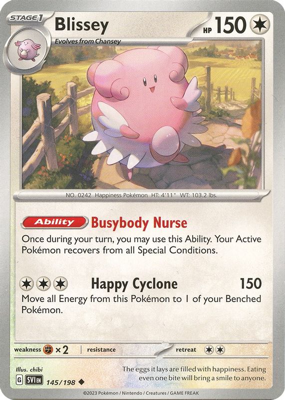 Blissey - 145/198 - Uncommon