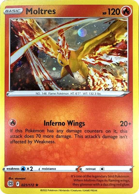 Moltres (Cosmos Holo) - 021/172 - Promo