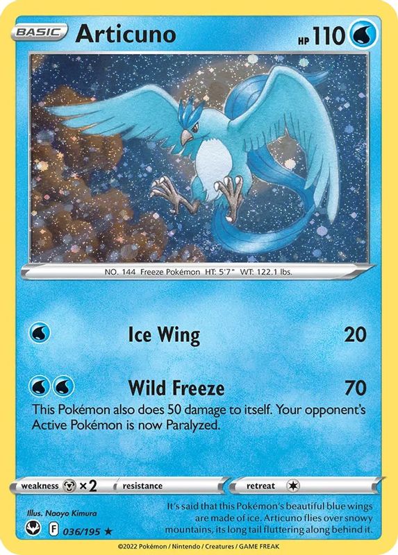 Articuno (Cosmos Holo) - 036/195 - Promo