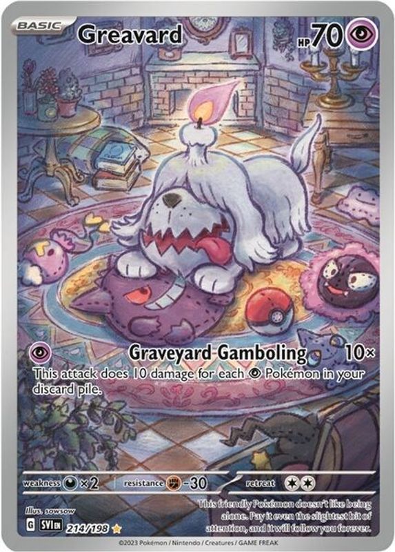 Greavard - 214/198 - 214/198 - Illustration Rare