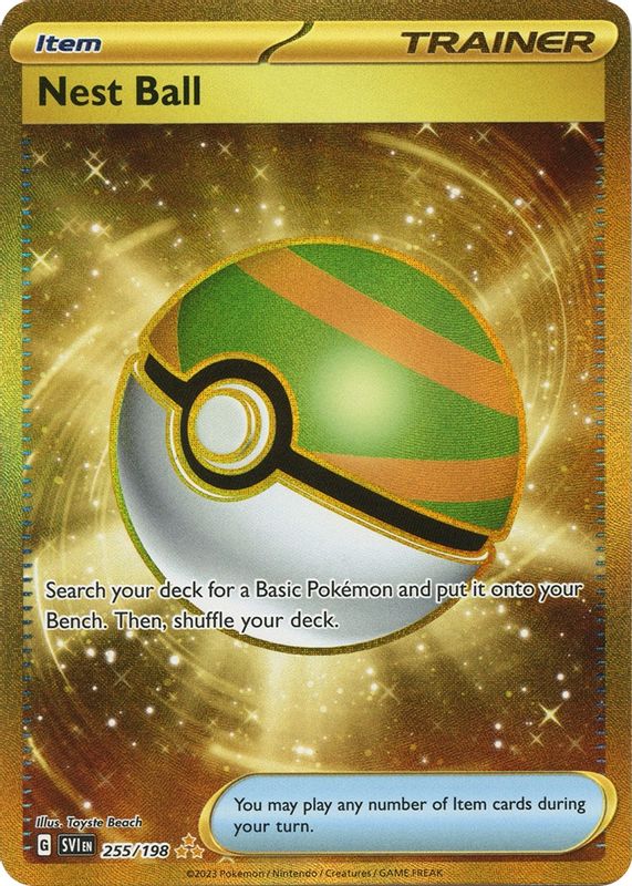 Nest Ball - 255/198 - 255/198 - Hyper Rare