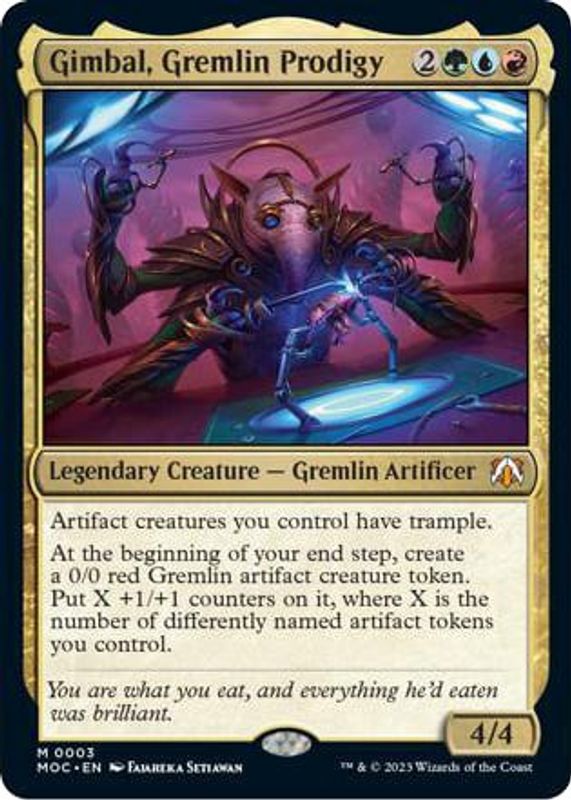 Gimbal, Gremlin Prodigy - 3 - Mythic