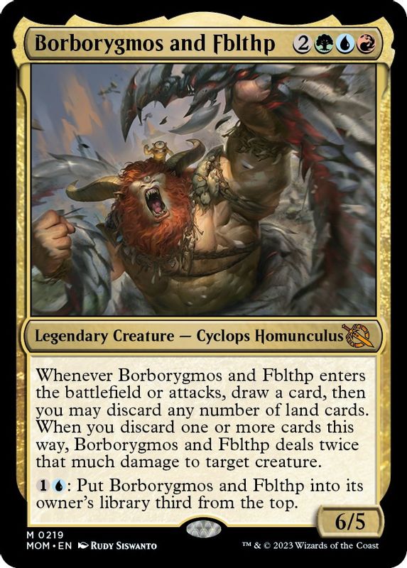 Borborygmos and Fblthp - 219 - Mythic