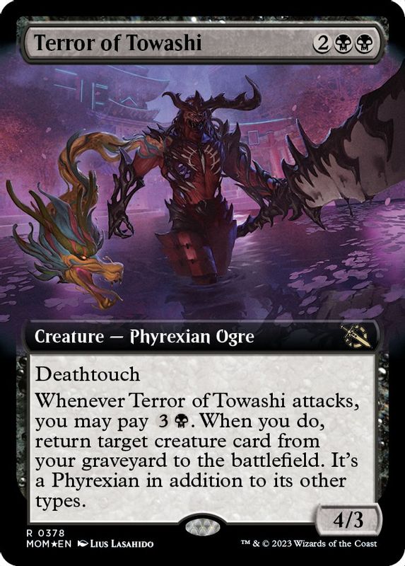 Terror of Towashi (Extended Art) - 378 - Rare