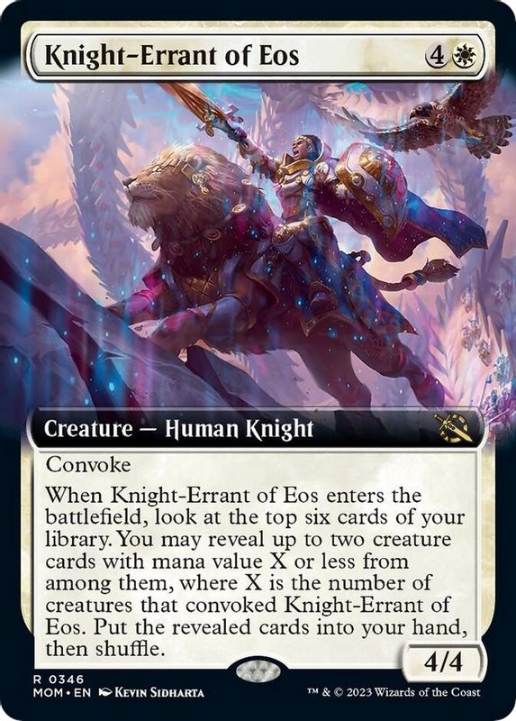 Knight-Errant of Eos (Extended Art) - 346 - Rare