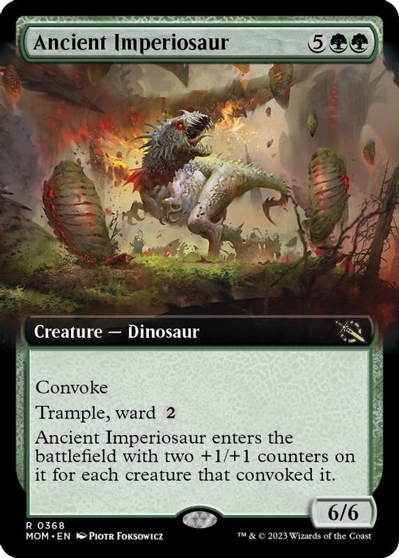 Ancient Imperiosaur (Extended Art) - 368 - Rare