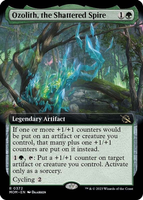 Ozolith, the Shattered Spire (Extended Art) - 372 - Rare