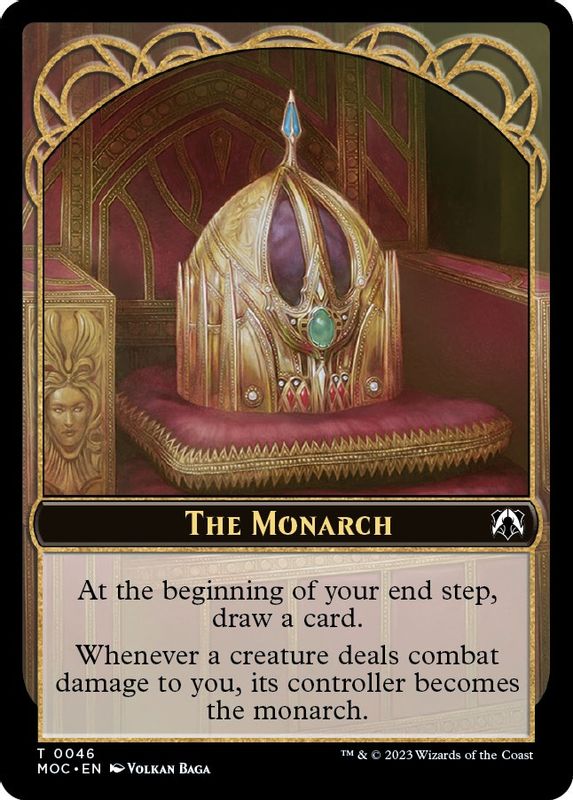 The Monarch // Shapeshifter Double-sided Token - 46 //12 - Token