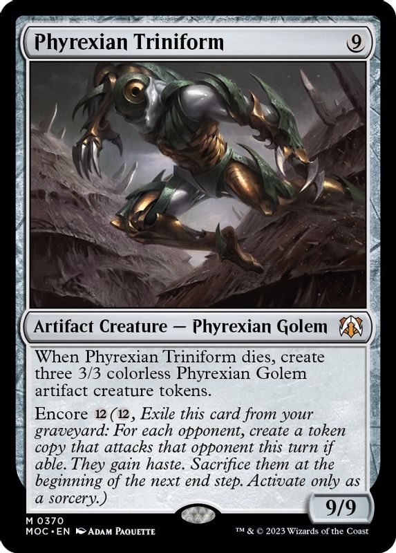 Phyrexian Triniform - 370 - Mythic