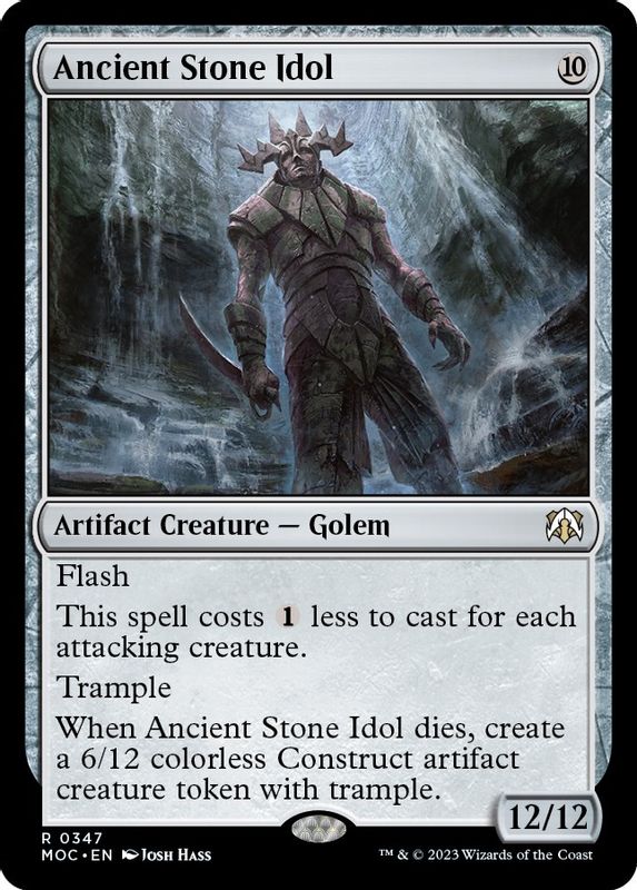 Ancient Stone Idol - Rare